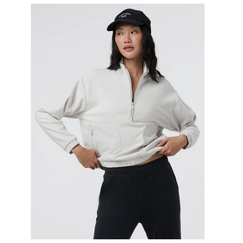 Vuori Aspen Water Resistant Half Zip Womens Pullover Size Large